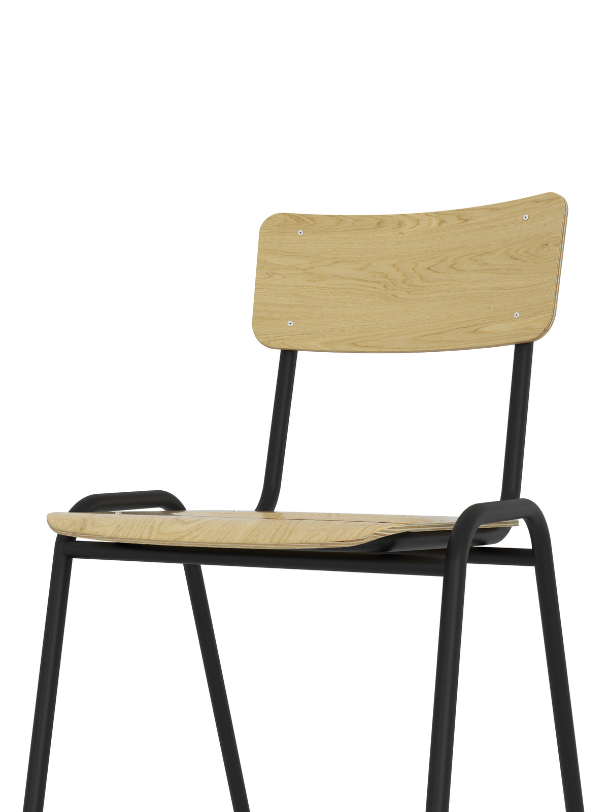 Multipurpose Ruby Wooden Stacking Chair Pack of 4