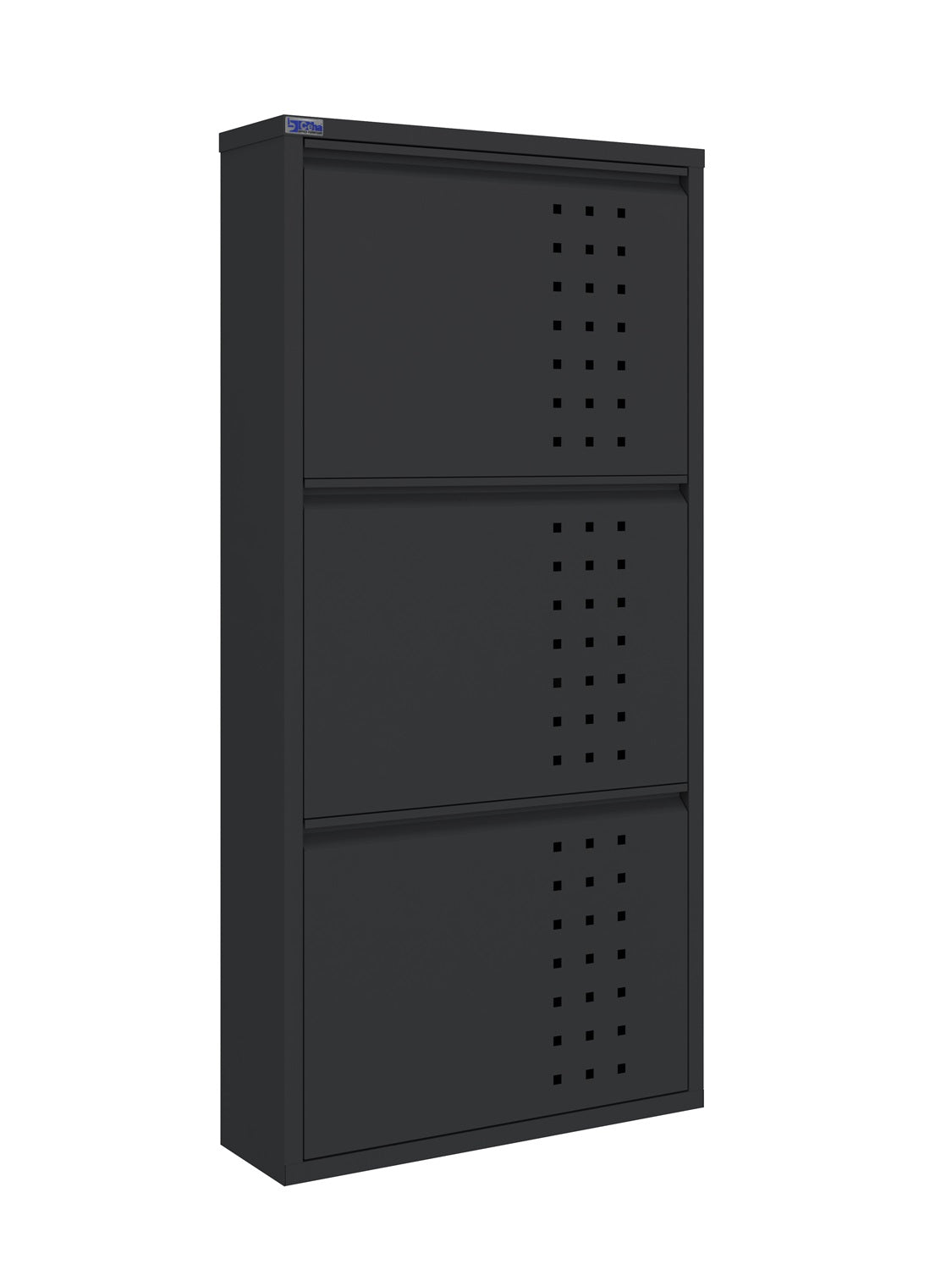 3 Door Metal Shoe Cabinet With Front Ventilation - AYK