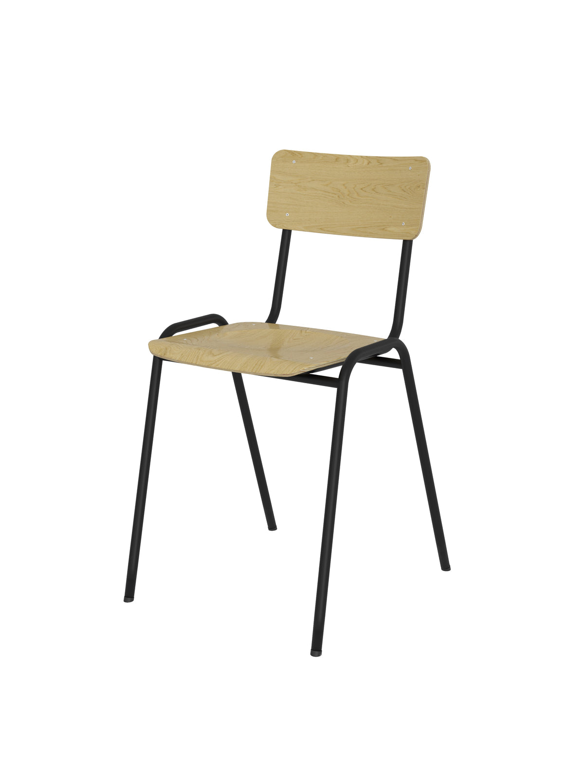 Multipurpose Ruby Wooden Stacking Chair Pack of 4