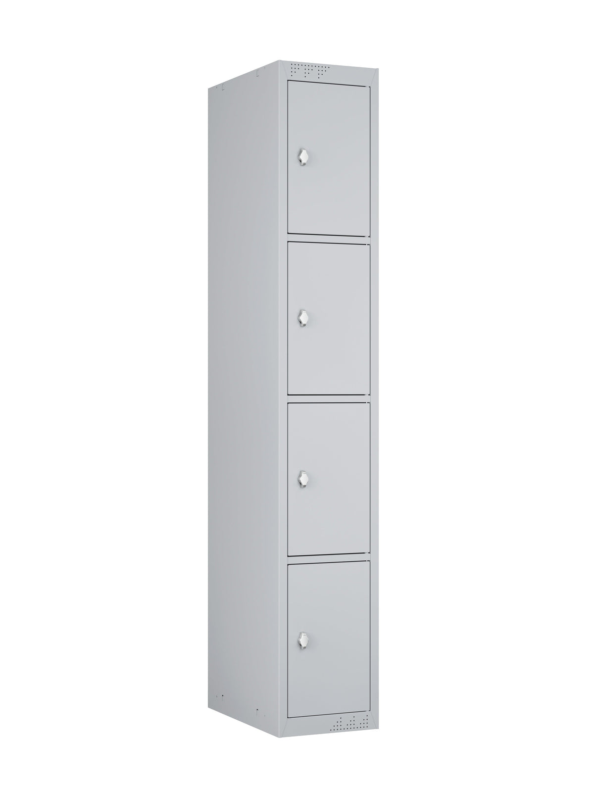 KDK Single Unit Locker 4-Tier Flat Pack - Add on Unit