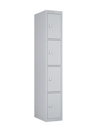 KDK Single Unit Locker 4-Tier Flat Pack - Add on Unit