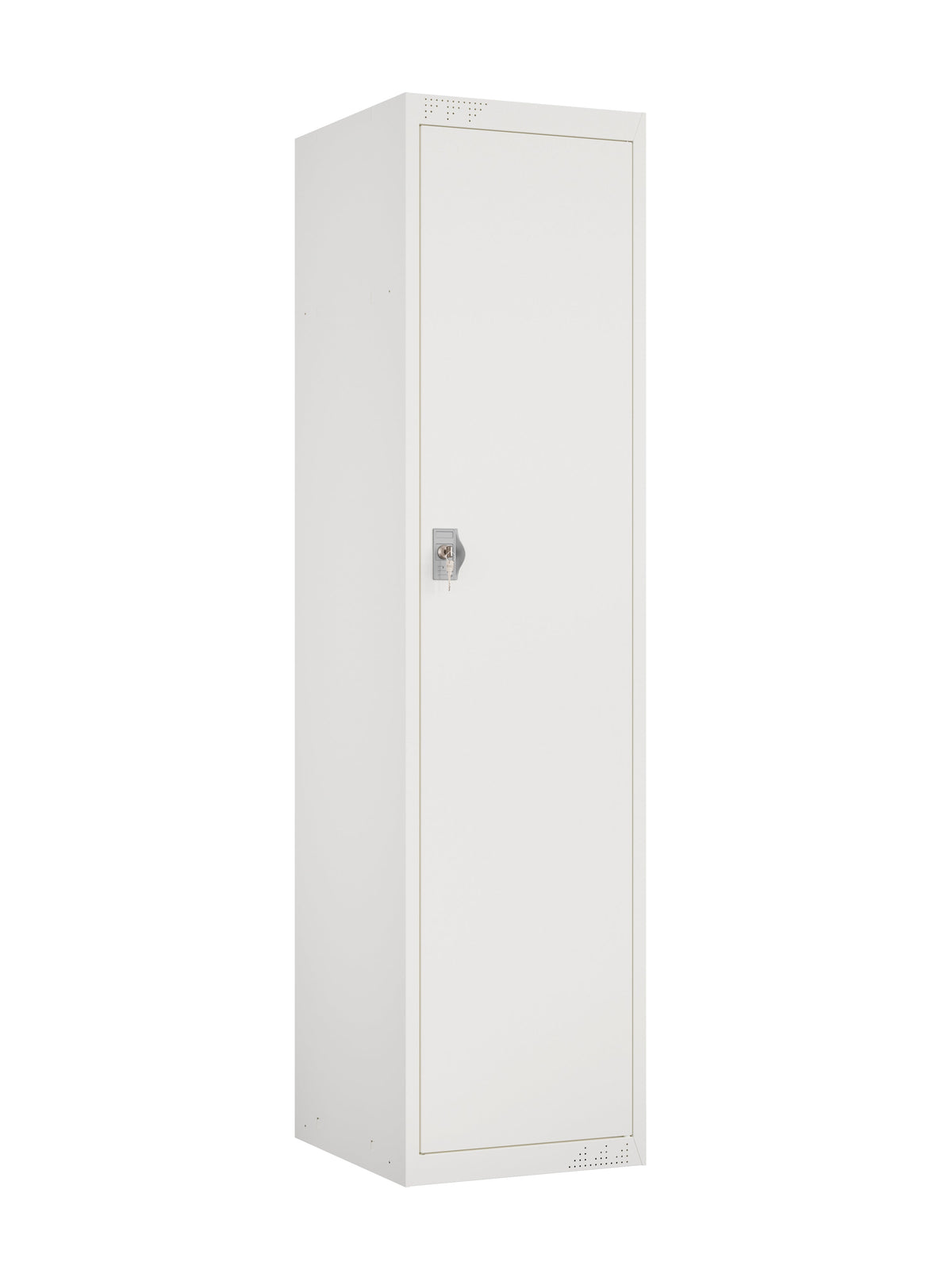 KDS Metal Storage Cabinet with 4 Adjustable Shelves and Cylinder Lock