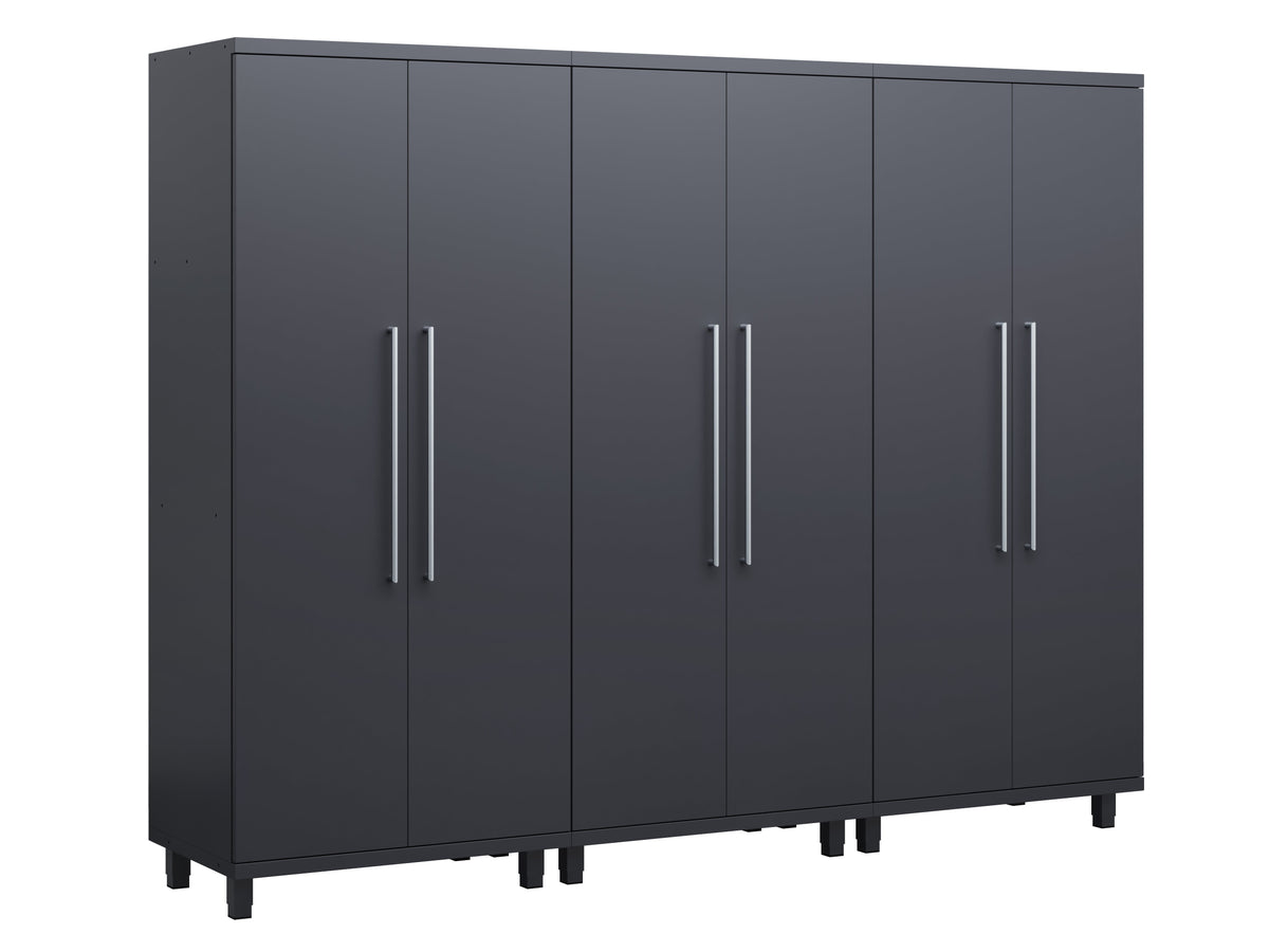 Prestige Series 3pc Cabinet Set with 36" Lockers