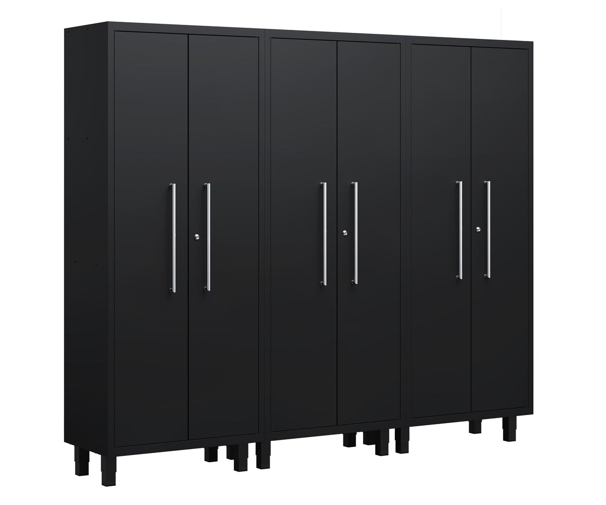 Core Plus Series 3pc Cabinet Set with 30" Lockers