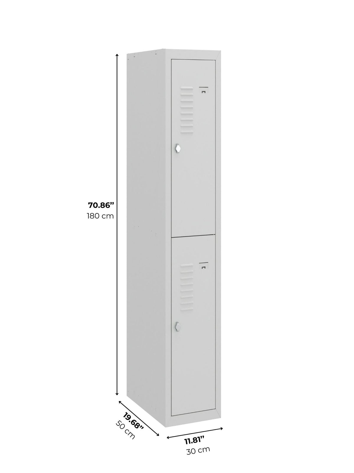 2 Tier Lockers - BDS Add On Unit