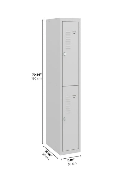 2 Tier Lockers - BDS Add On Unit