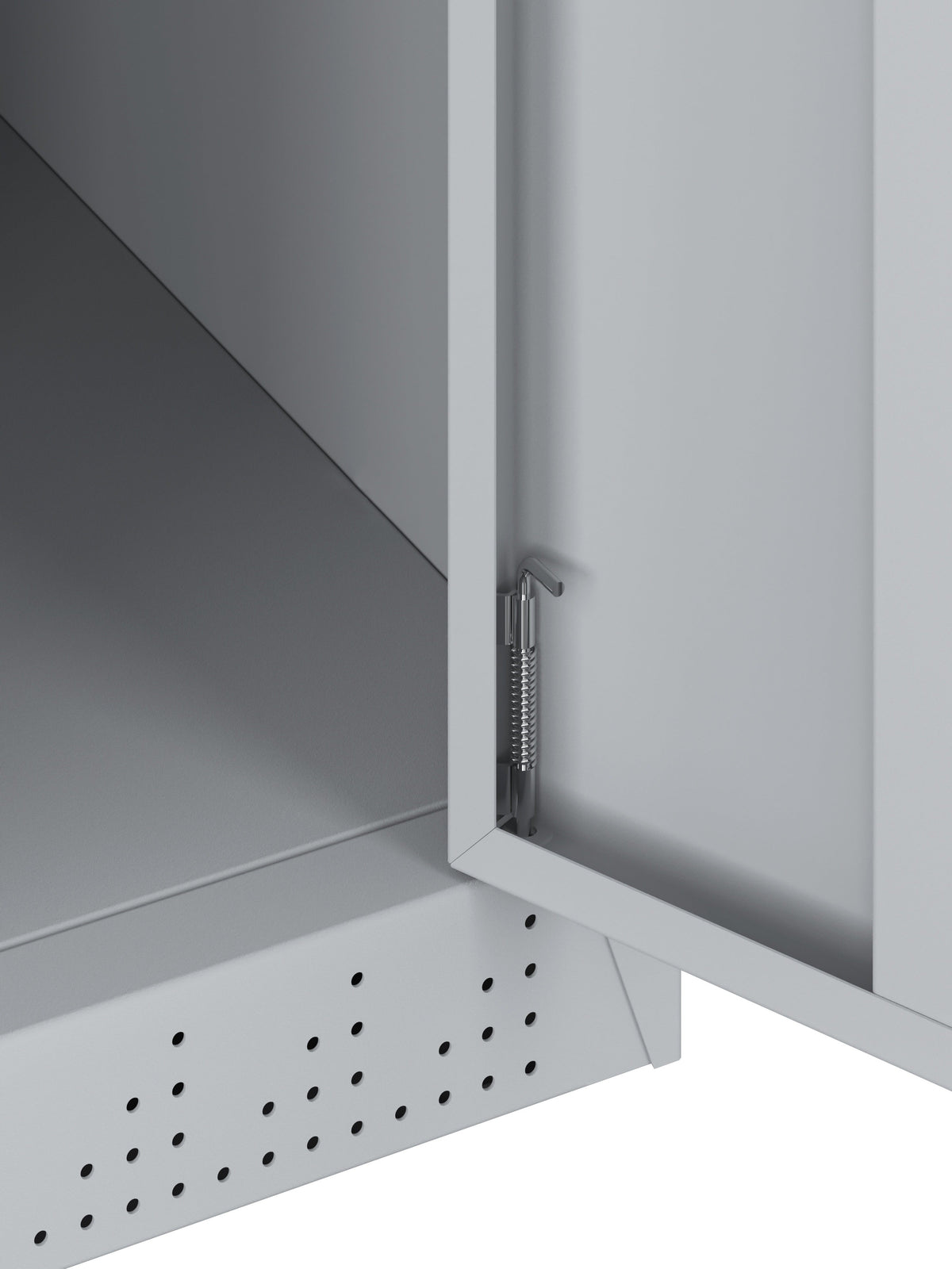 KDK Single Unit Locker 4-Tier Flat Pack - Add on Unit