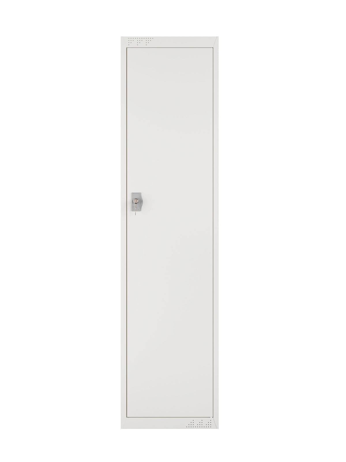 KDS Metal Storage Cabinet with 4 Adjustable Shelves and Cylinder Lock