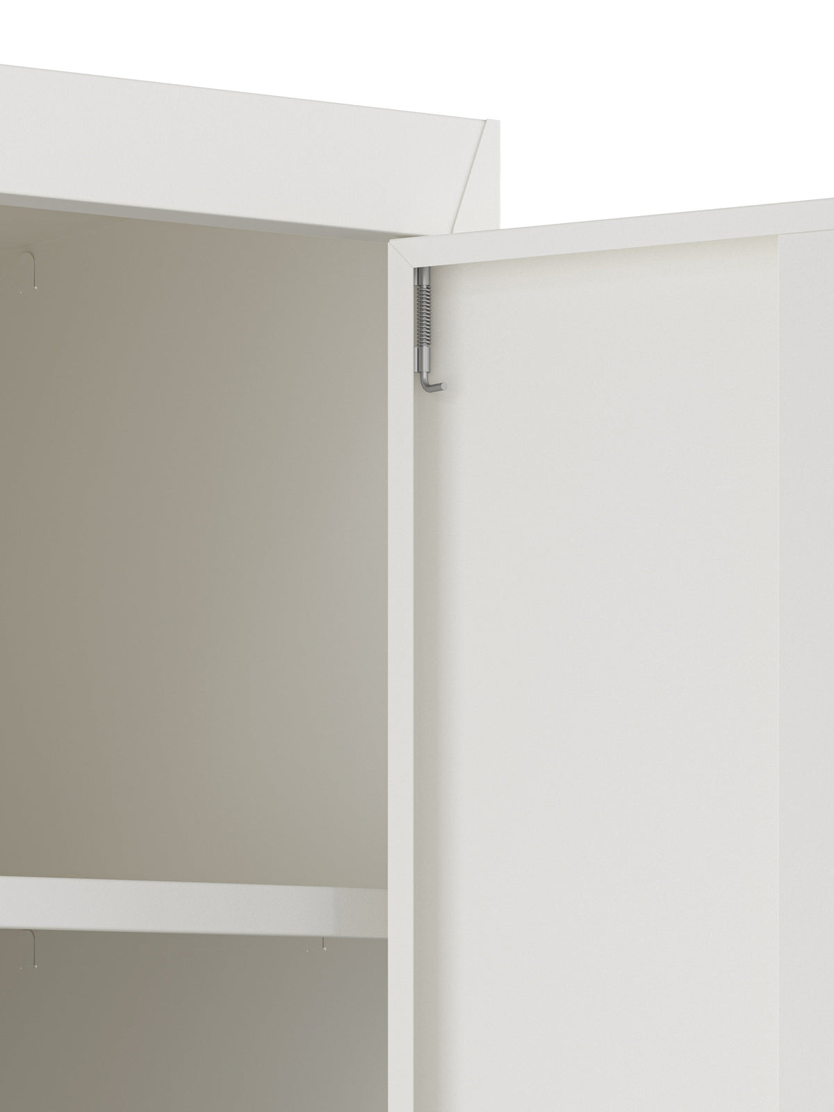 KDS Metal Storage Cabinet with 4 Adjustable Shelves and Cylinder Lock
