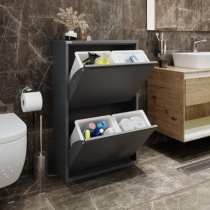 2 Door 24'' Metal Multipurpose Storage Cabinet