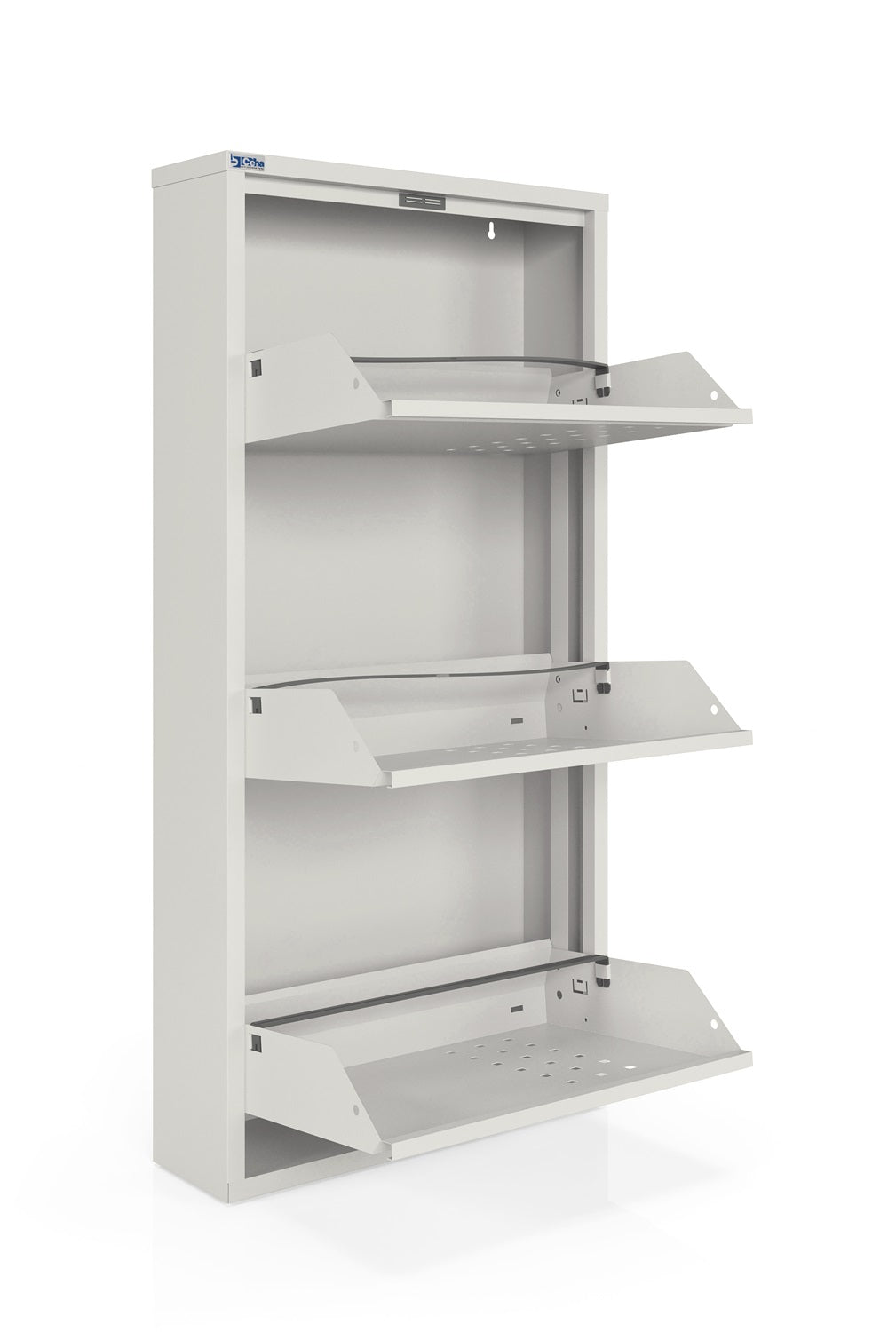 3 Door Metal Shoe Cabinet With Front Ventilation - AYK
