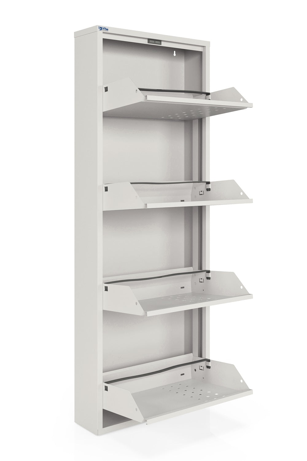 4 Door Metal Shoe Cabinet With Front Ventilation - AYK