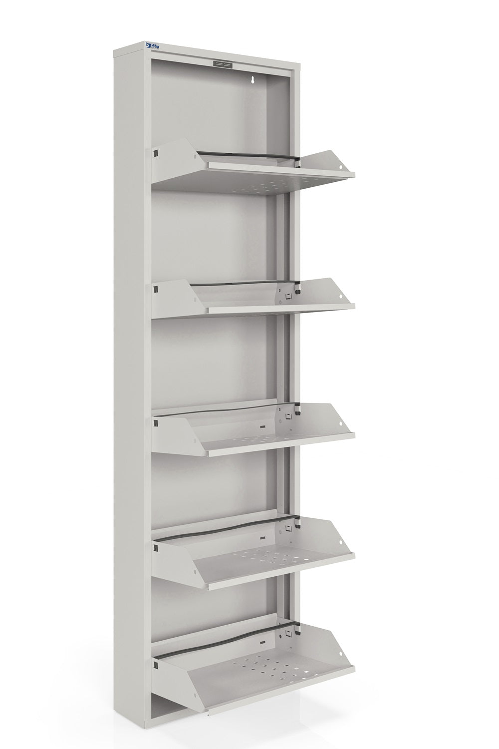 5 Door Metal Shoe Cabinet With Front Ventilation - AYK