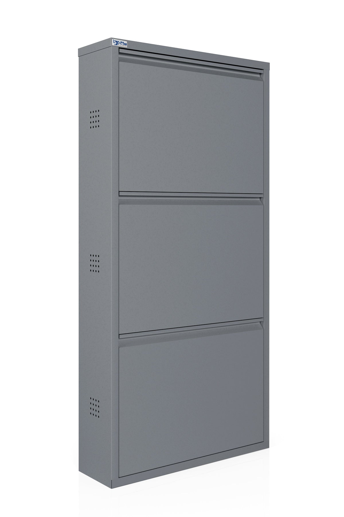 3 Door Metal Shoe Cabinet With Side Ventilation - AYK