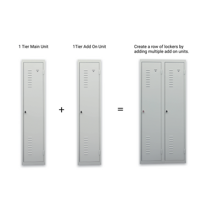 1 Tier Lockers - BDS Main Unit