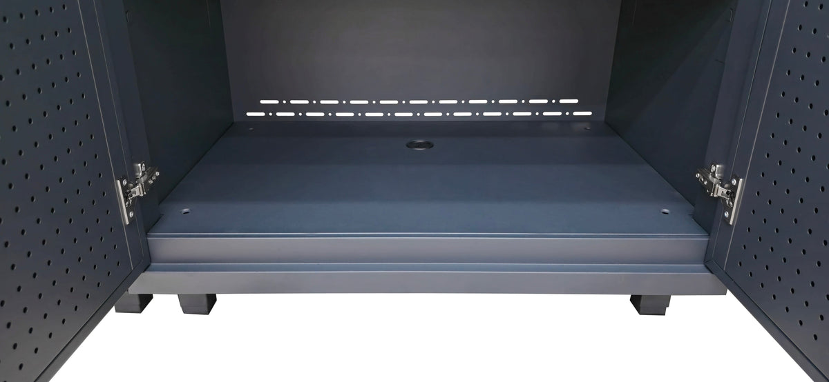 Prestige Series 14pc Cabinet Set with Base, Wall Cabinets and 36" Lockers