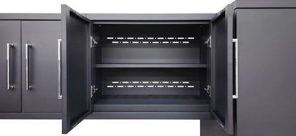 Prestige Series 10pc Cabinet Set with Base, Tool Drawers, Wall Cabinets and 36" Lockers