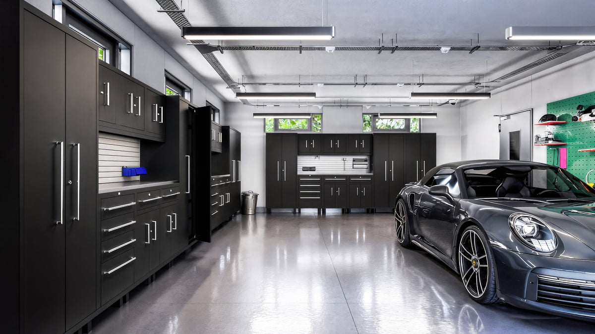 Core Plus Series 2pc Cabinet set with 30" Lockers