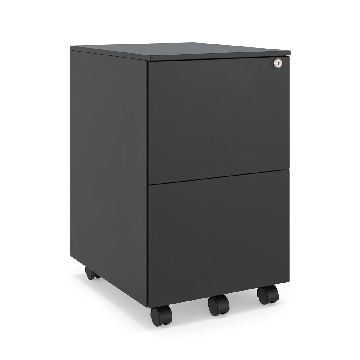 2-Drawer Metal Pedestal With Lock - JMKG