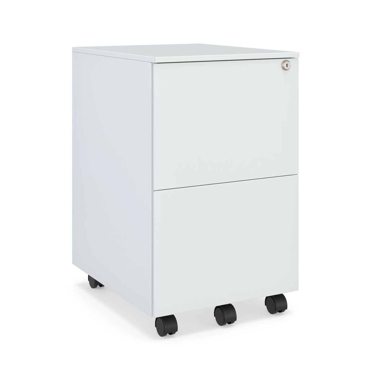 2-Drawer Metal Pedestal With Lock - JMKG