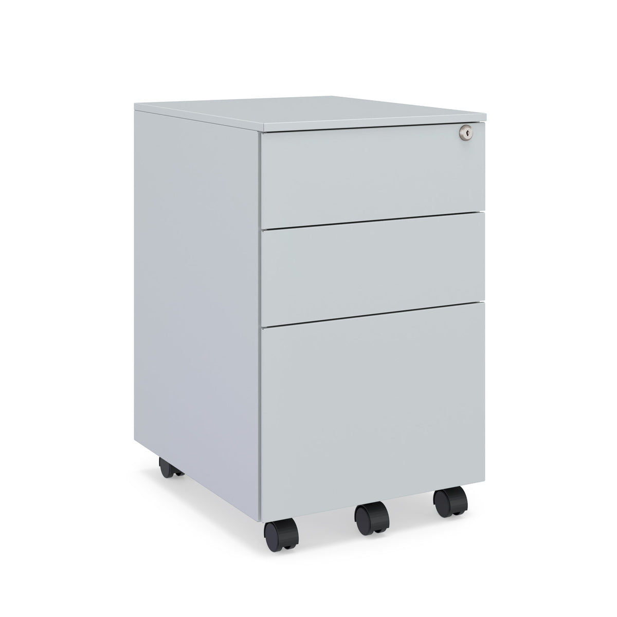 3-Drawer Metal Pedestal With Lock - JMKG