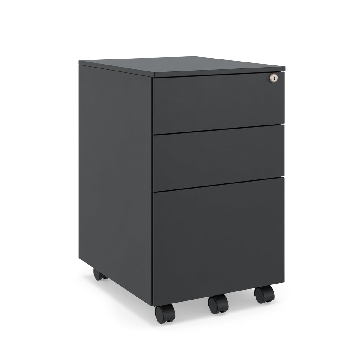 3-Drawer Metal Pedestal With Lock - JMKG
