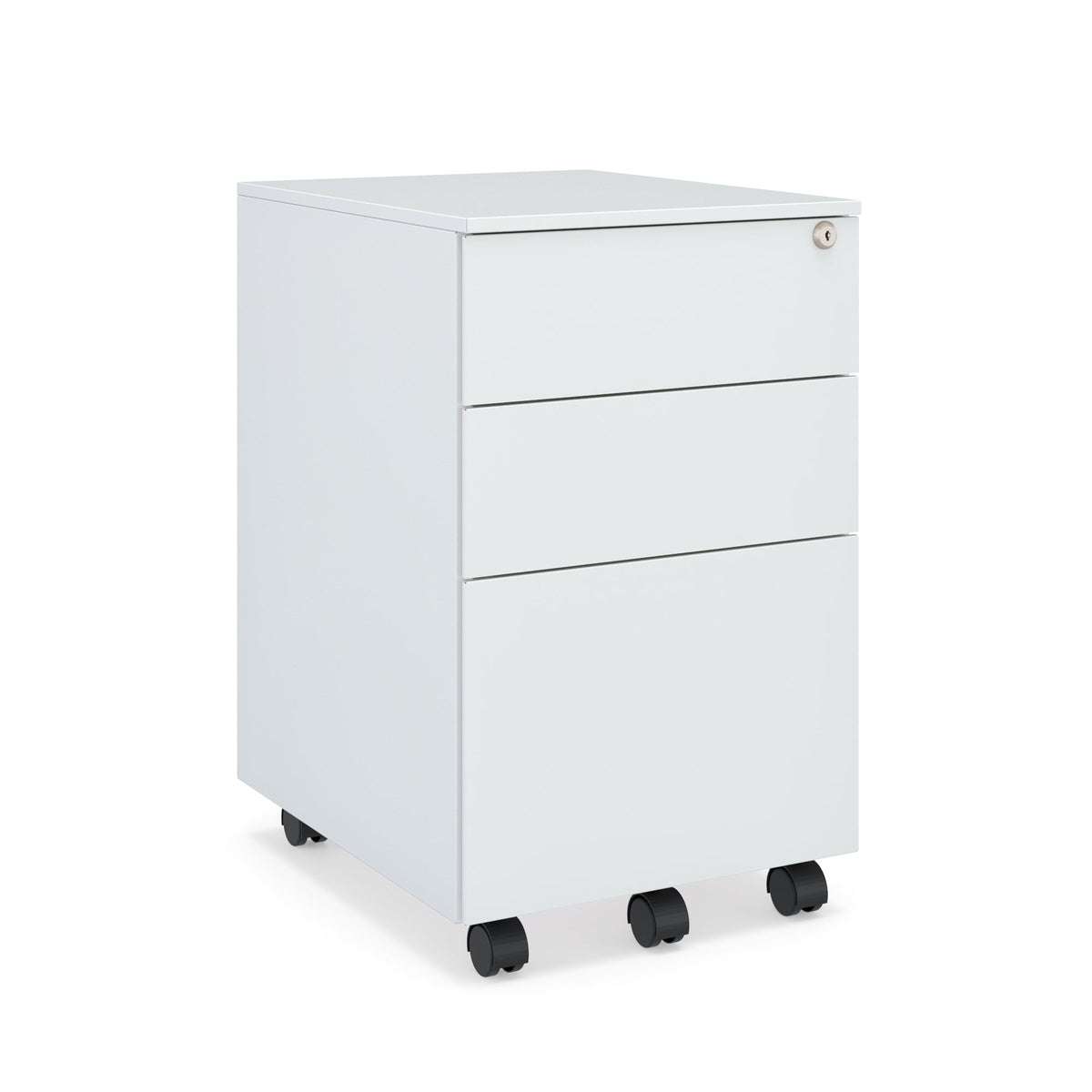 3-Drawer Metal Pedestal With Lock - JMKG