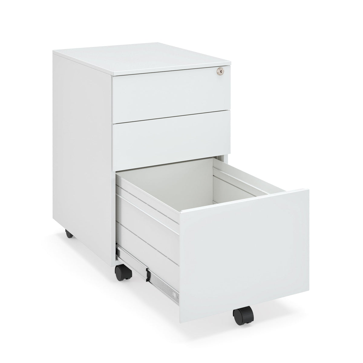 3-Drawer Metal Pedestal With Lock - JMKG