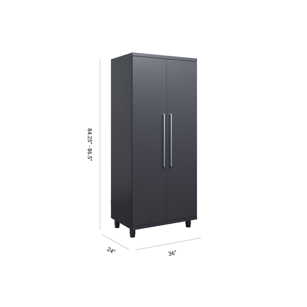 Prestige Series - 36"W 2-Door Locker Cabinet
